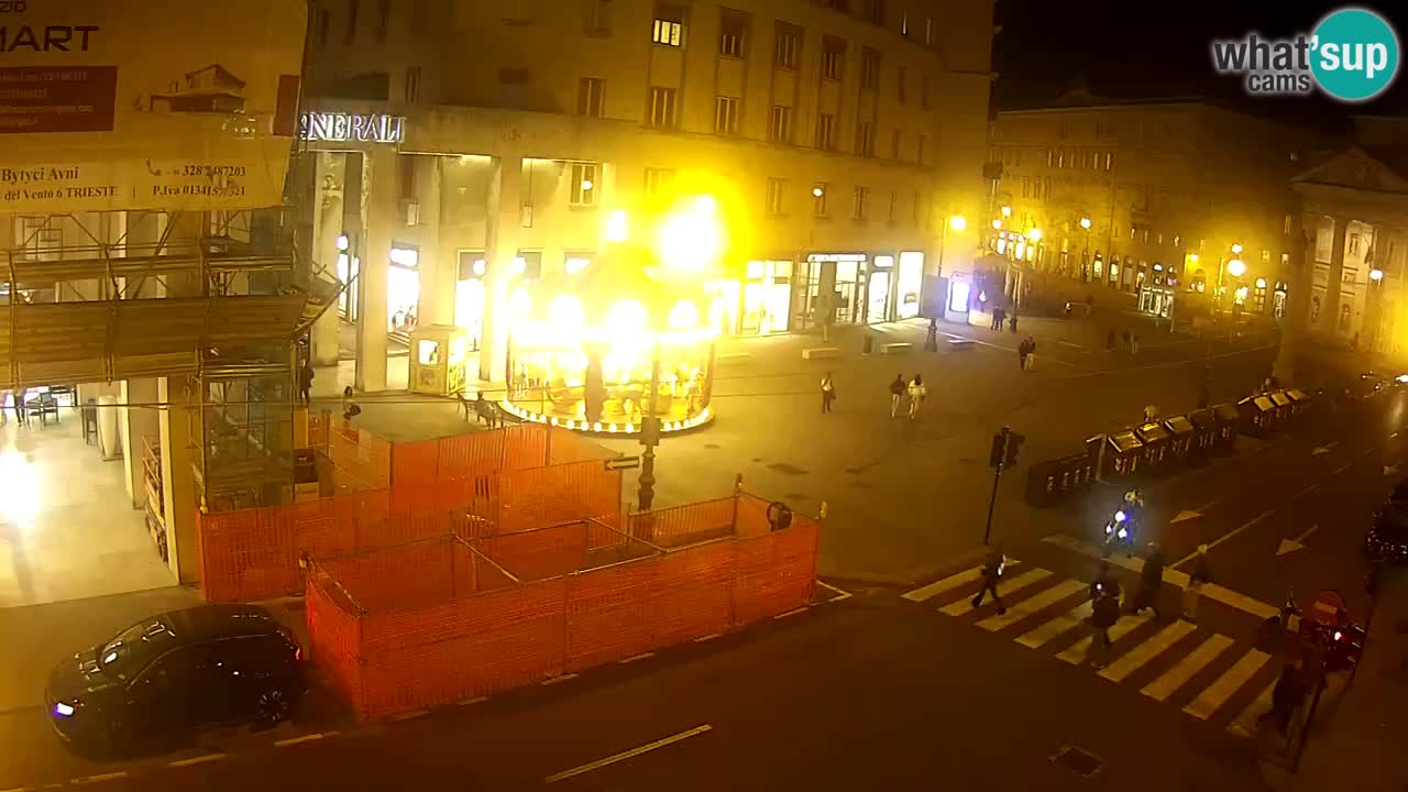 Trieste – Place de la Borsa webcam live