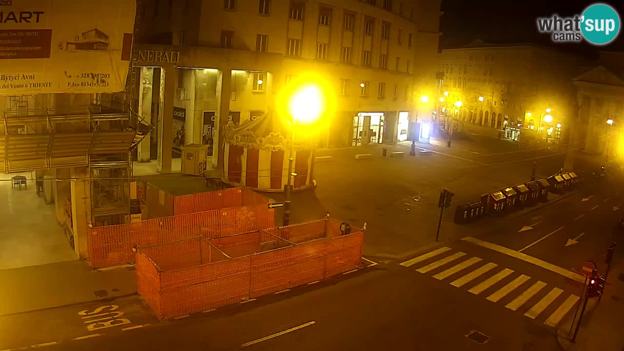 Trieste – Place de la Borsa webcam live