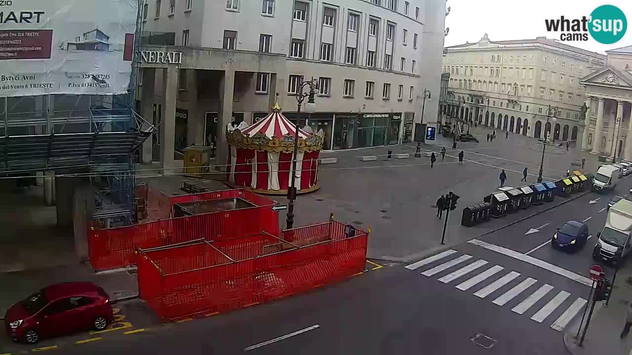 Trieste – Borsa square webcam live