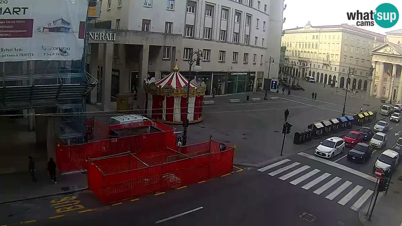 Trieste – Borsa square webcam live