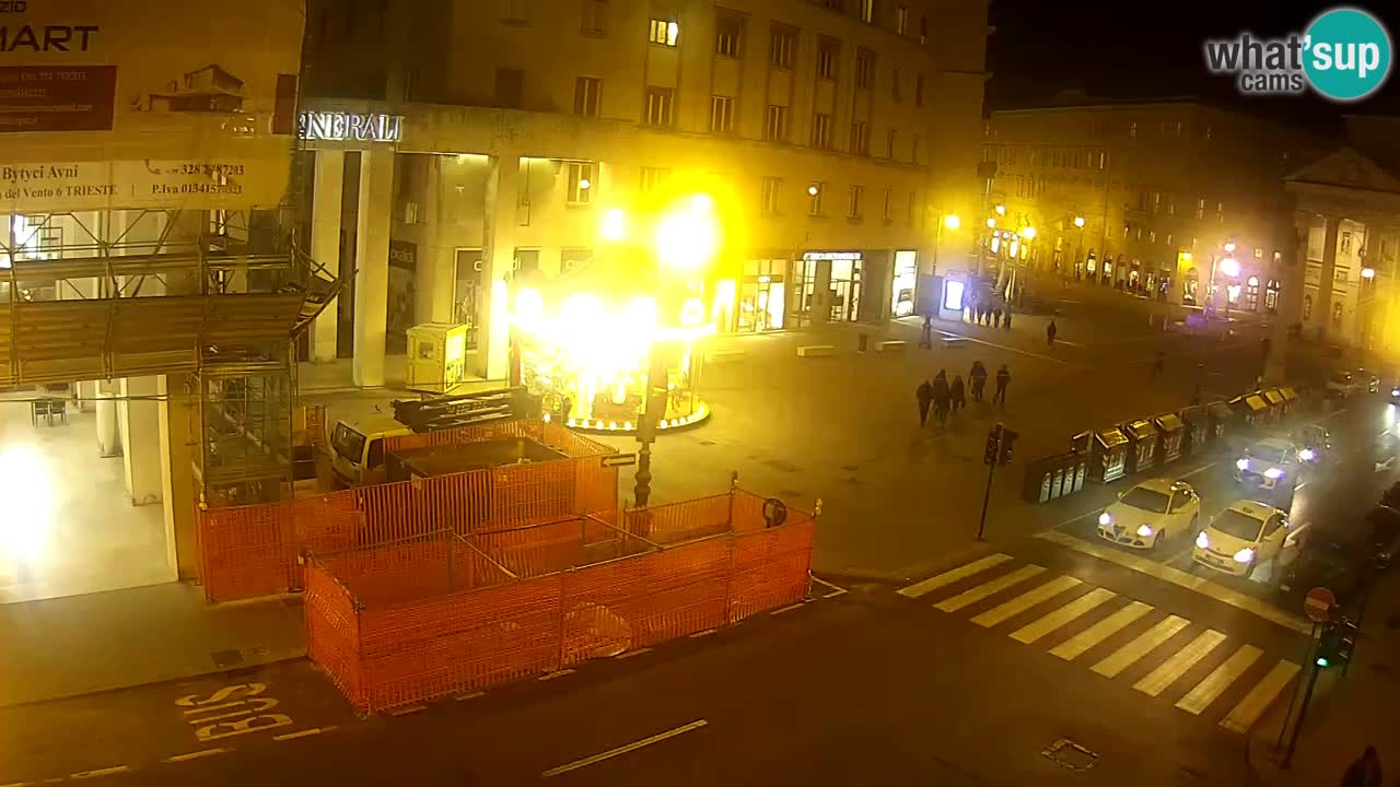 Trieste – Plaza de la Borsa webcam live