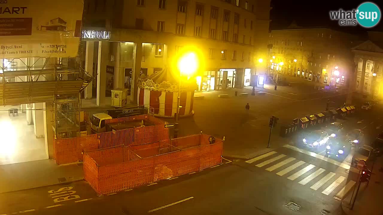 Trieste – Borsa square webcam live