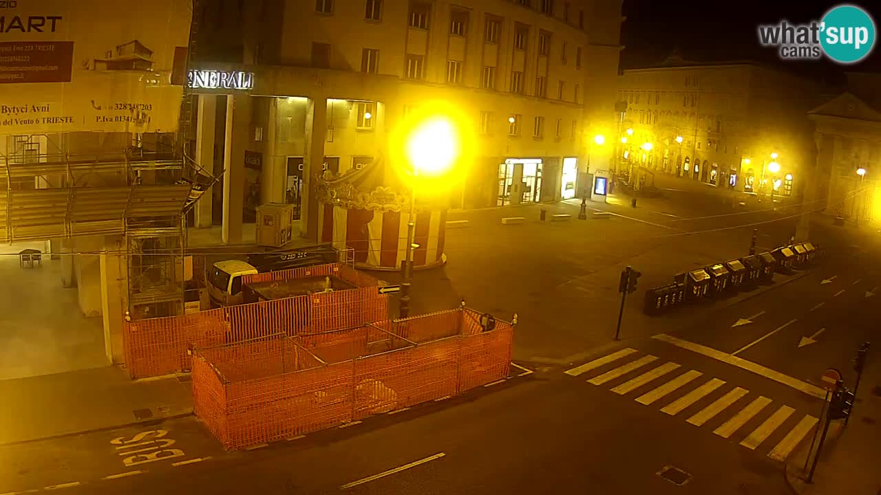 Trieste – Borsa square webcam live