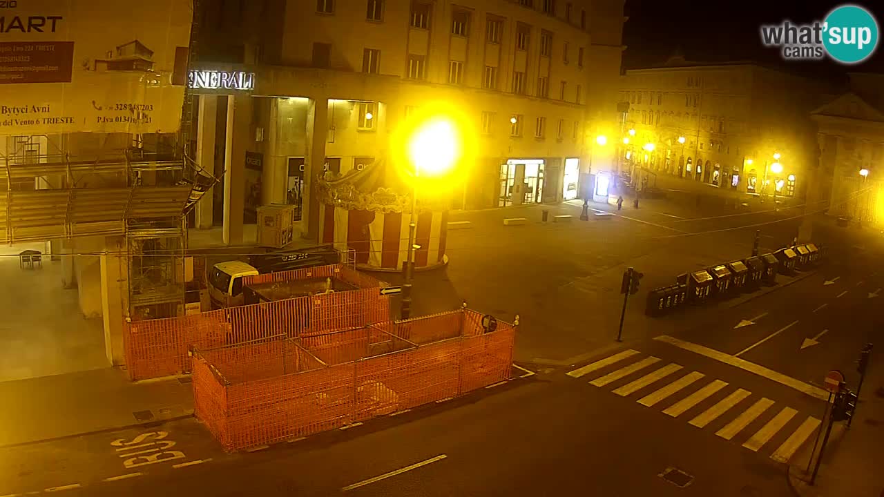 Trieste – Borsa square webcam live