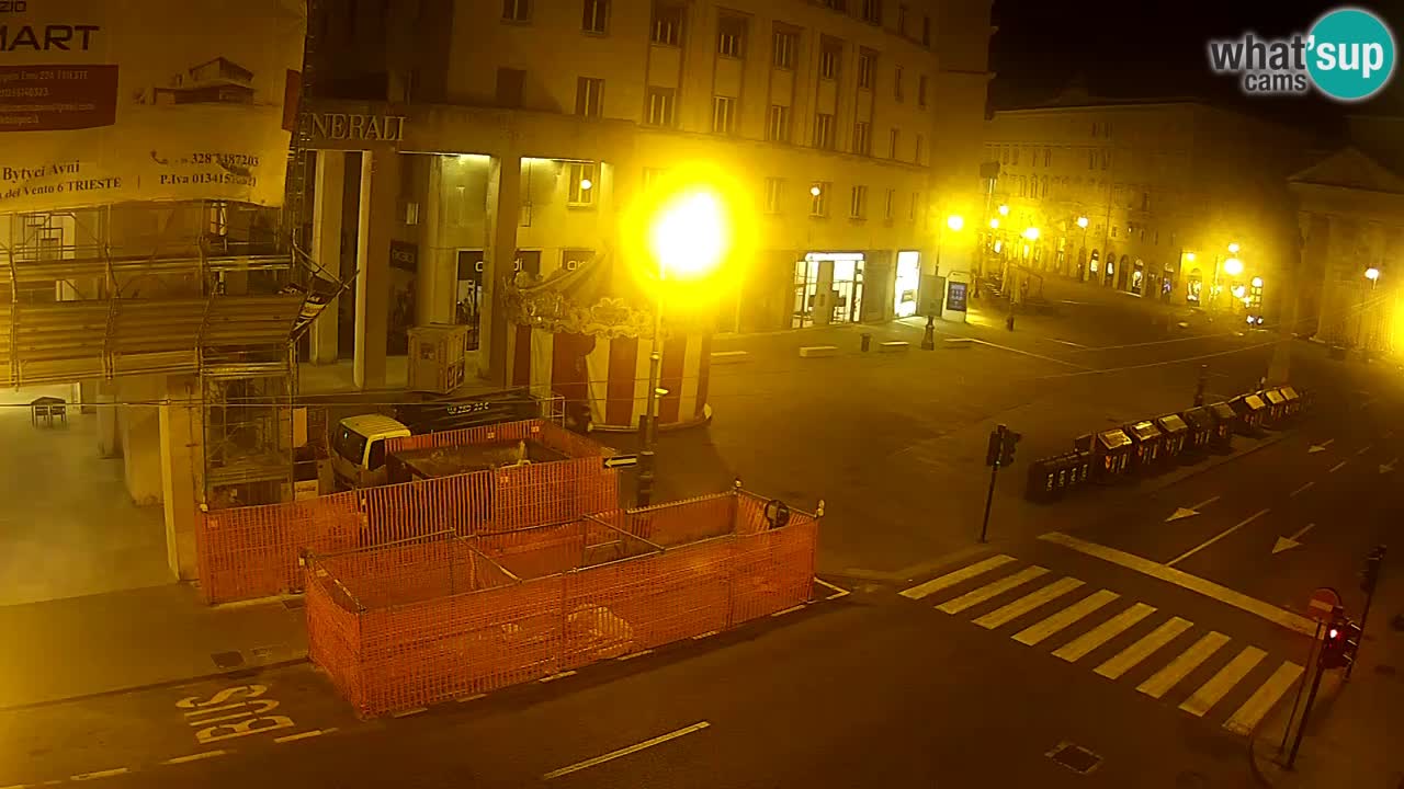 Trieste – Borsa square webcam live