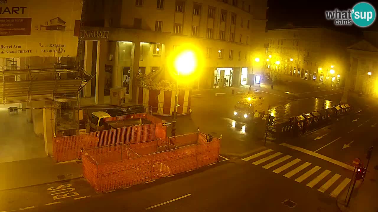 Trieste – Borsa square webcam live