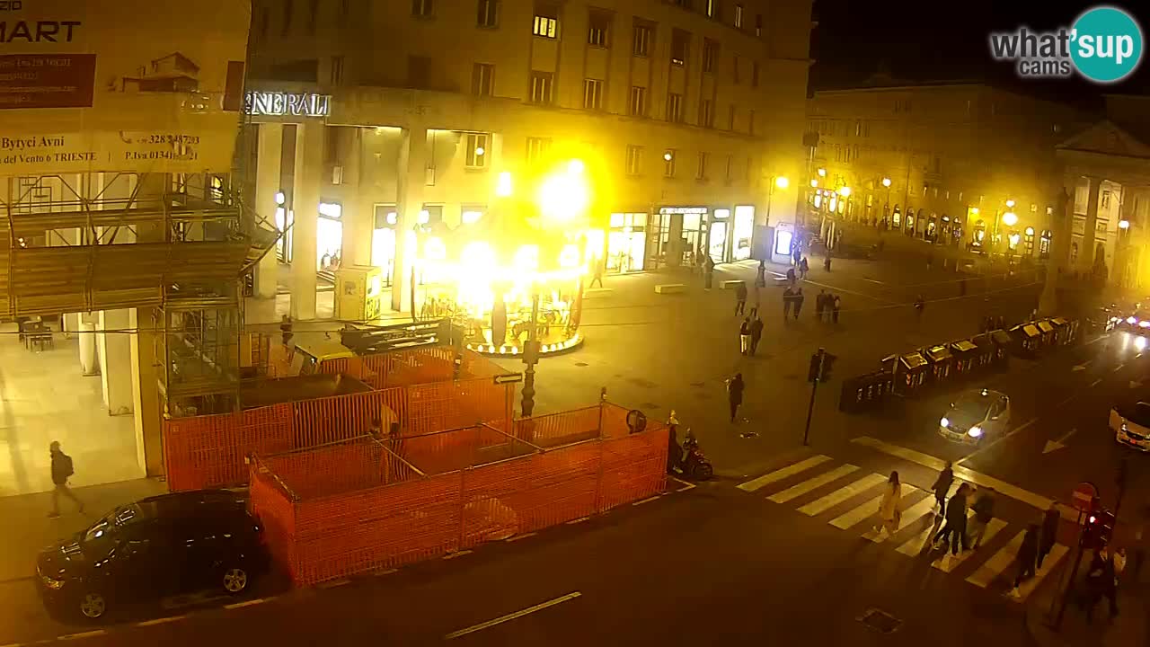 Trieste – Borsa square webcam live