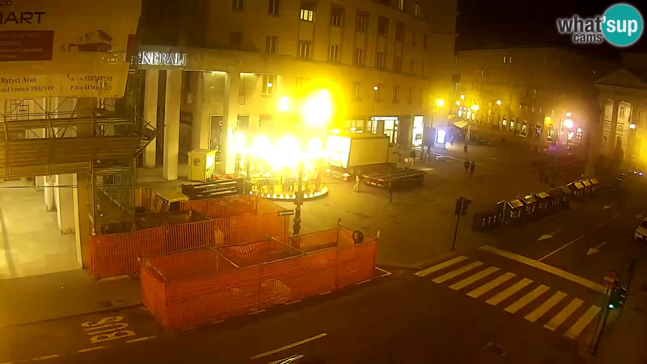 Trieste – Borsa square webcam live