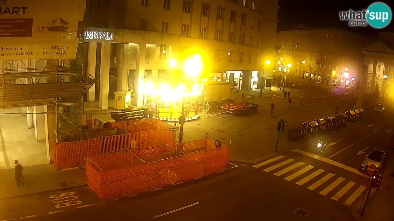 Trieste – Borsa square webcam live