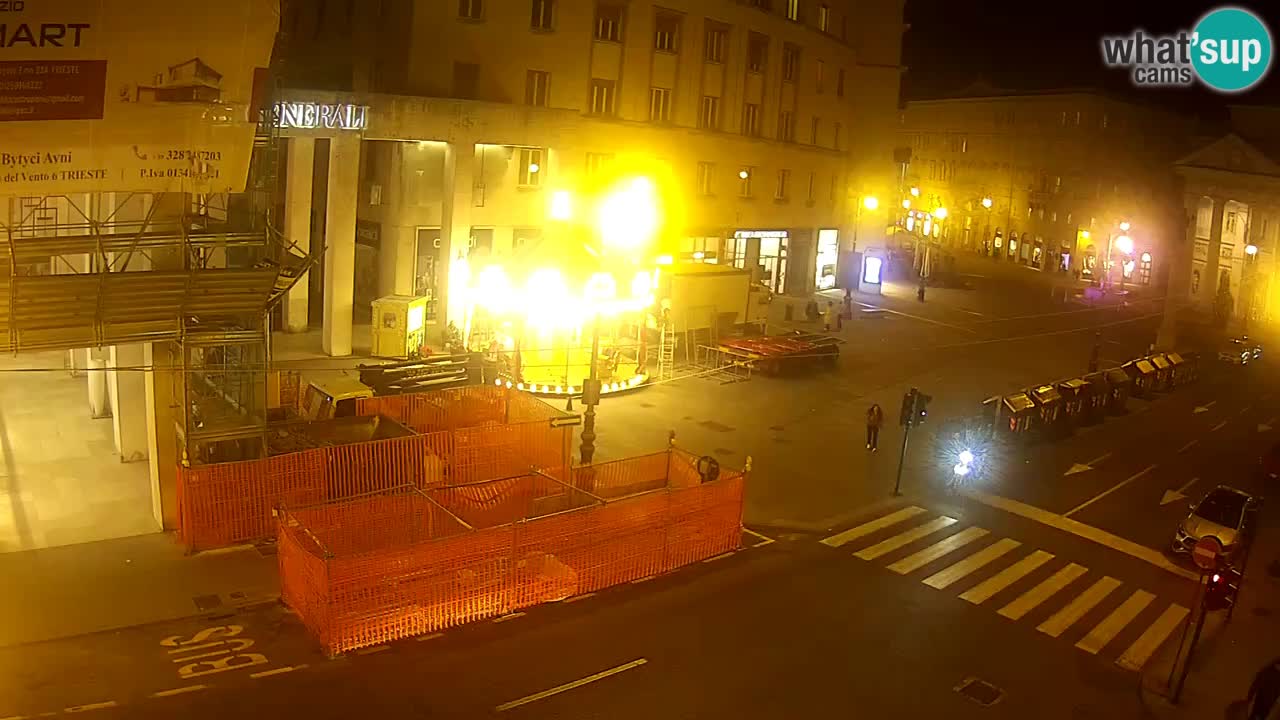 Trieste – Borsa square webcam live