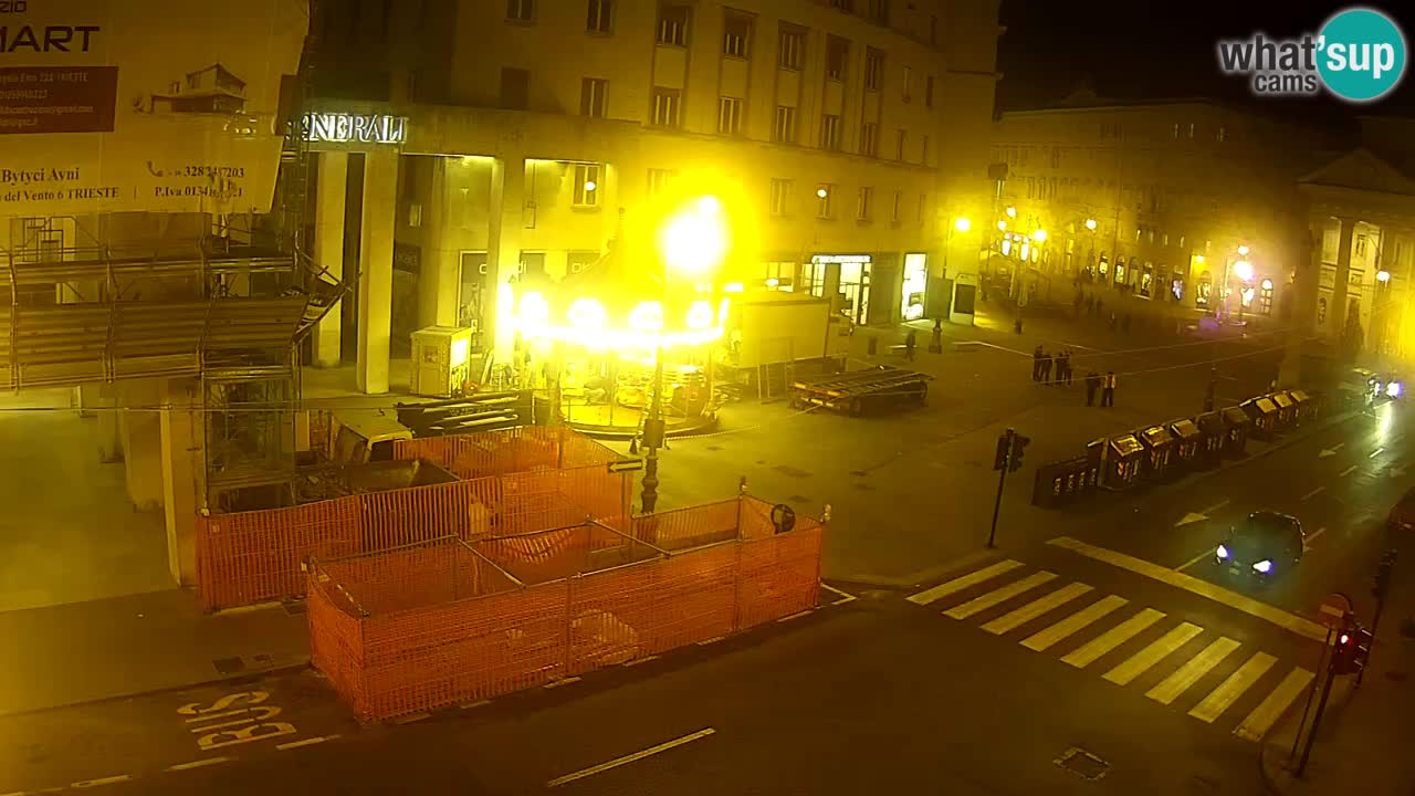 Trieste – Borsa square webcam live