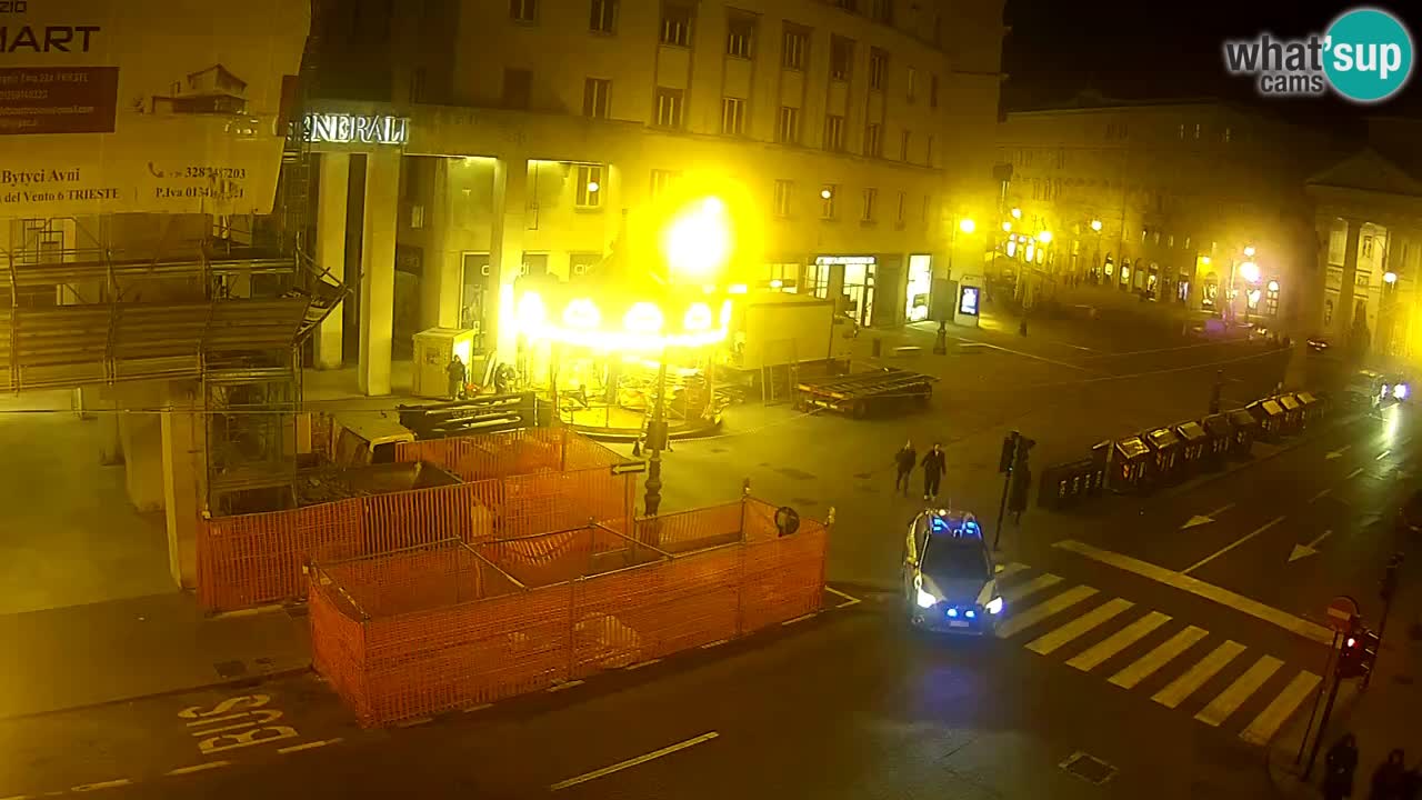 Trieste – Borsa square webcam live