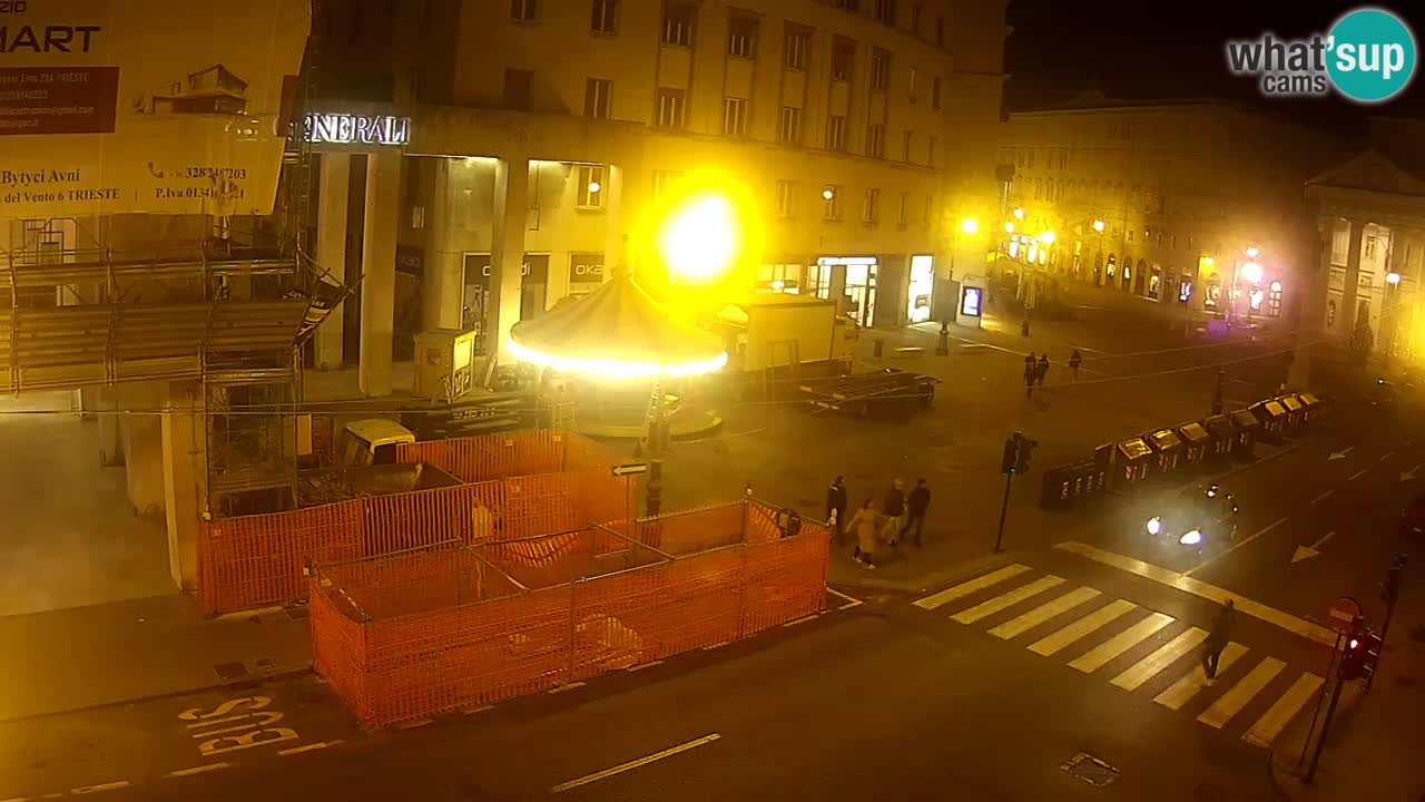 Trieste – Borsa square webcam live