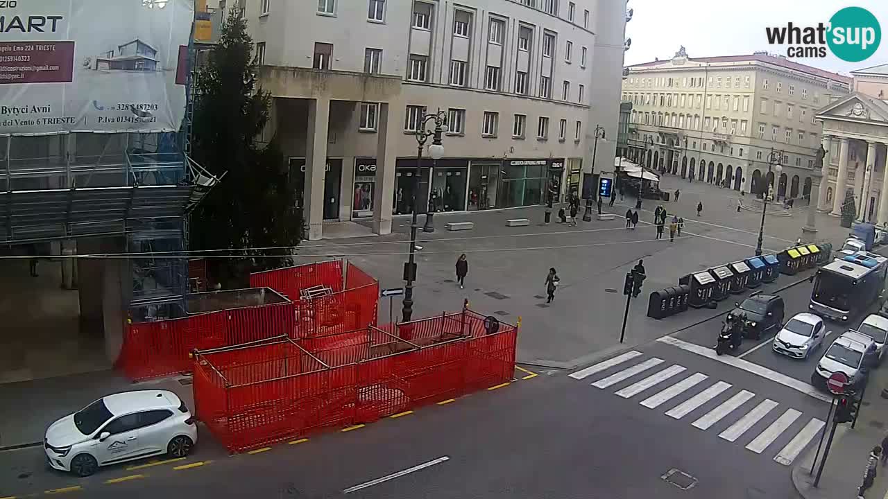 Trieste – Borsa square webcam live