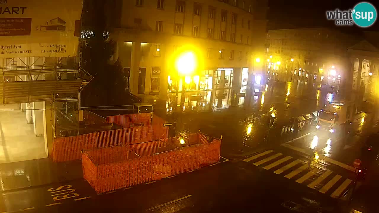 Trieste – Plaza de la Borsa webcam live