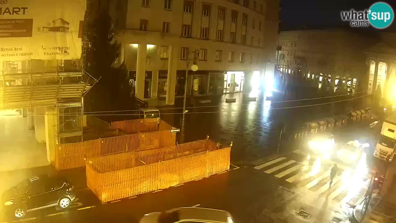 Trieste – Plaza de la Borsa webcam live