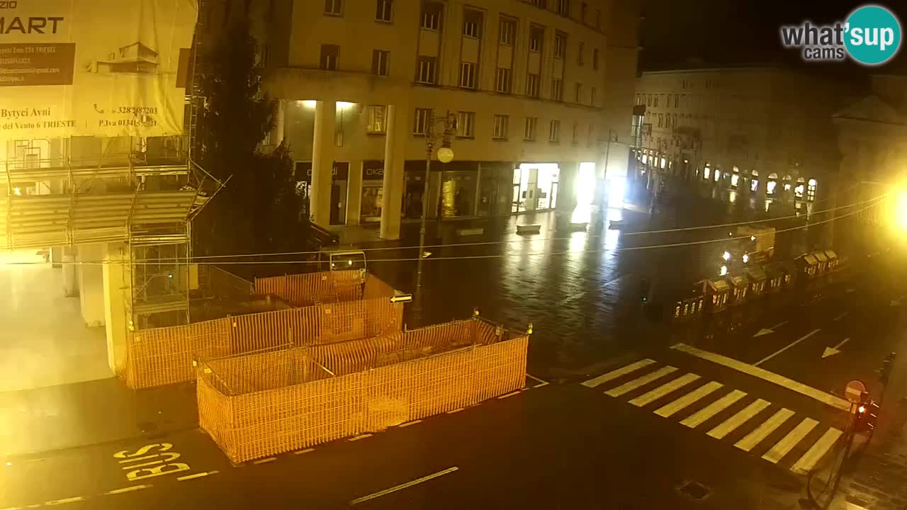 Trieste – Plaza de la Borsa webcam live