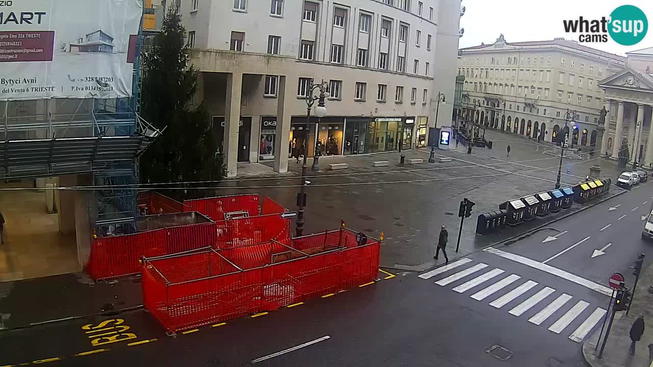 Trieste – Borsa square webcam live