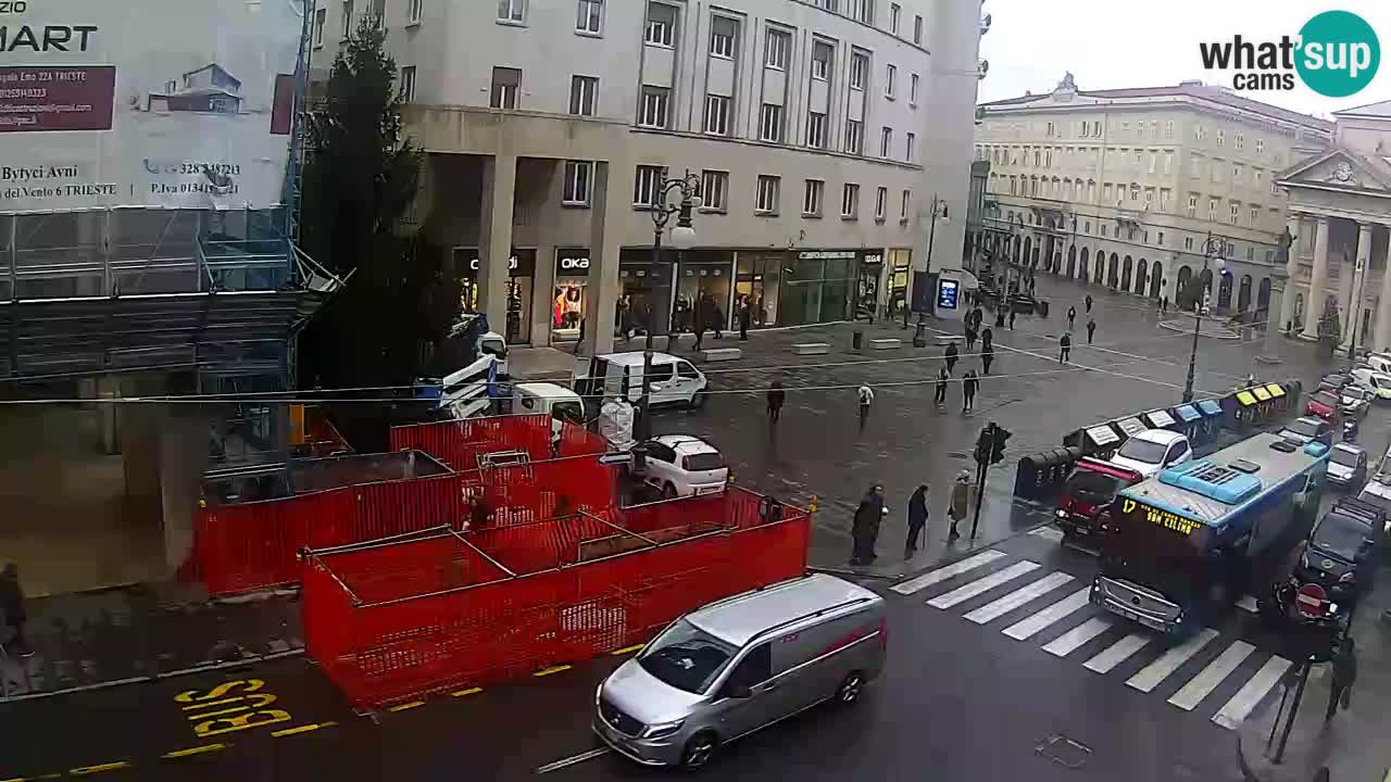 Trieste – Borsa square webcam live