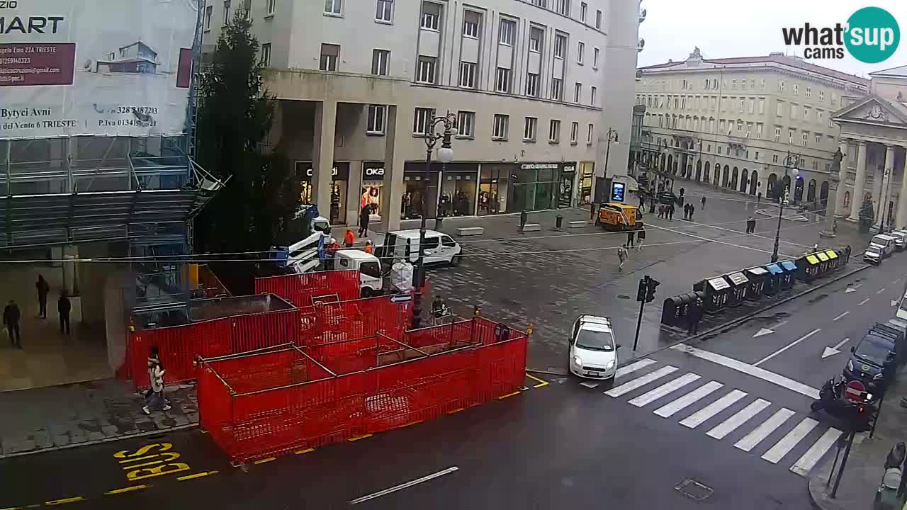 Trieste – Borsa square webcam live