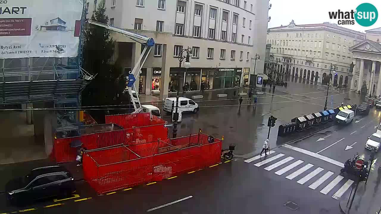 Trieste – Borsa square webcam live