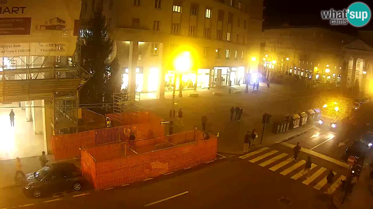 Trieste – Plaza de la Borsa webcam live