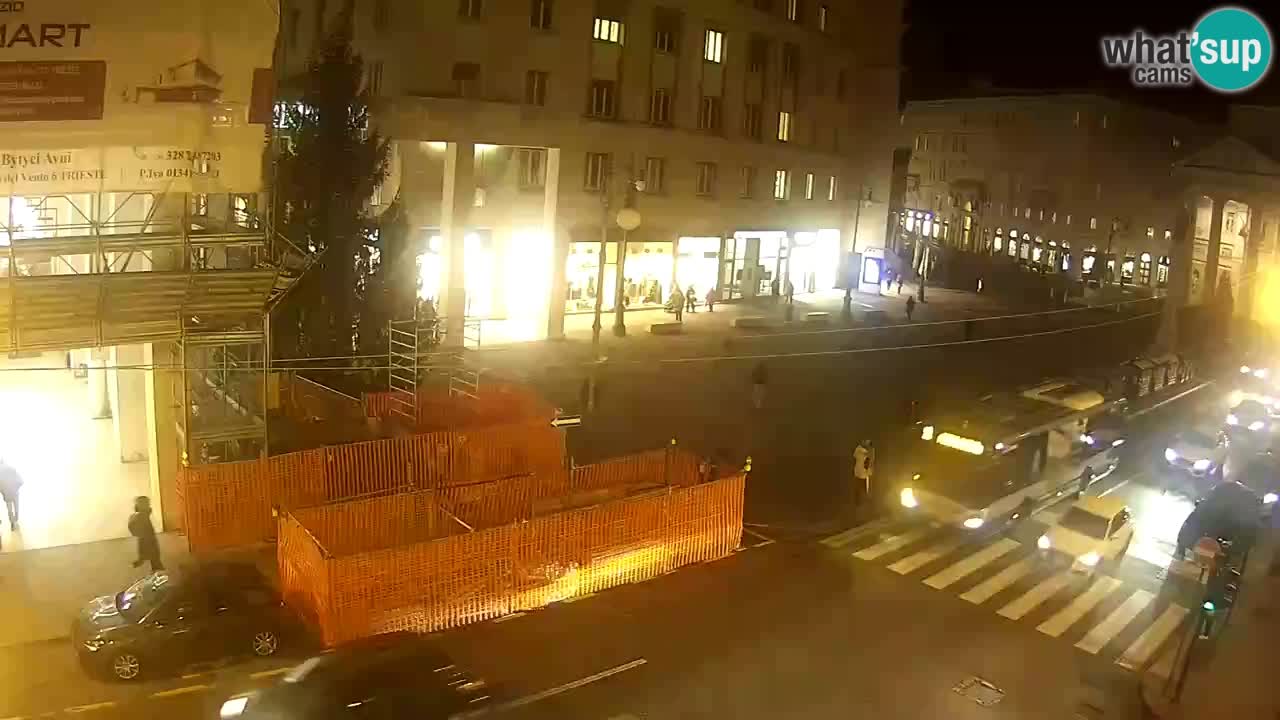 Trieste – Plaza de la Borsa webcam live