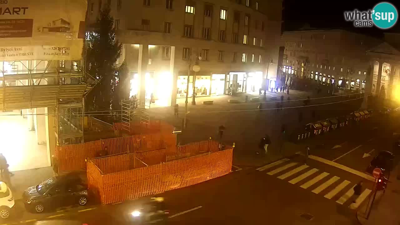 Trieste – Plaza de la Borsa webcam live