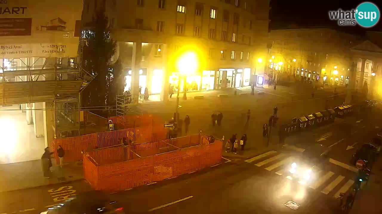 Trieste – Plaza de la Borsa webcam live