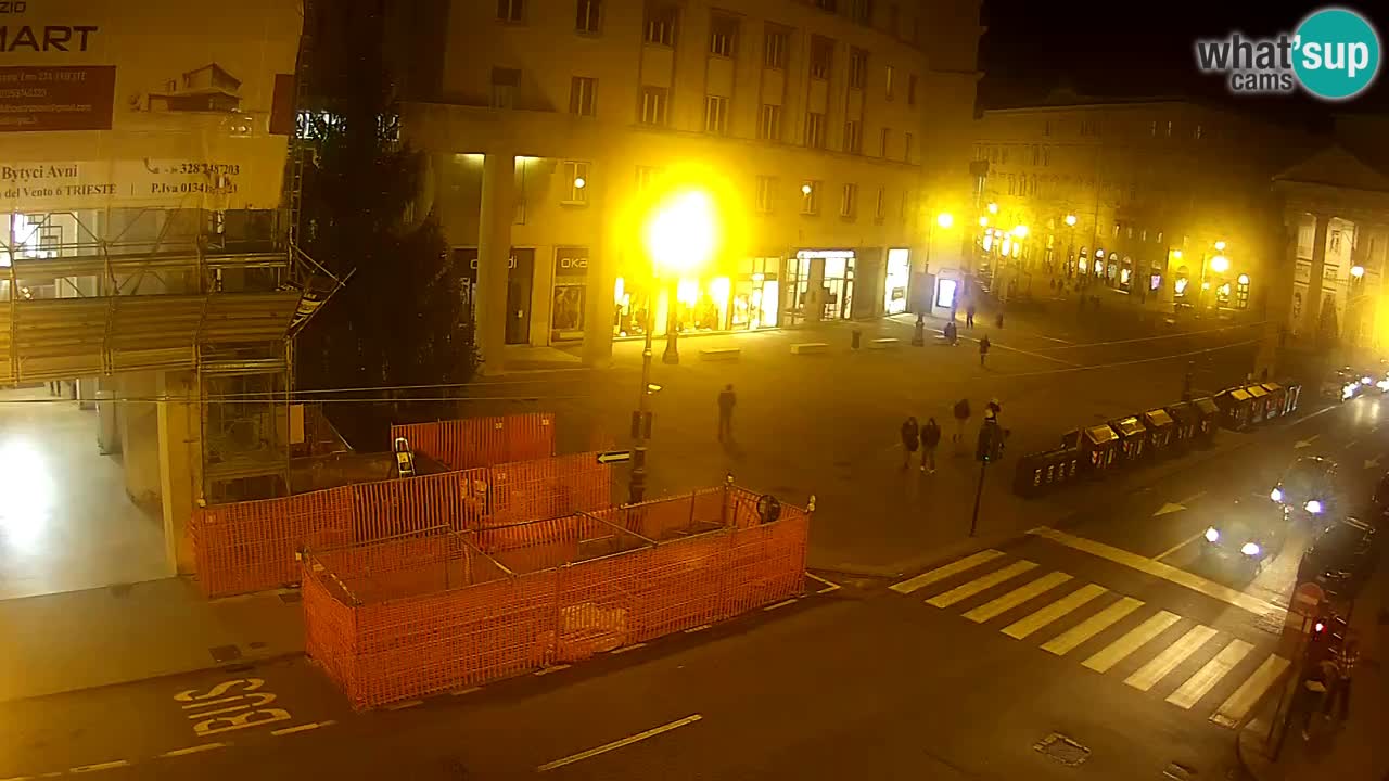 Trieste – Plaza de la Borsa webcam live