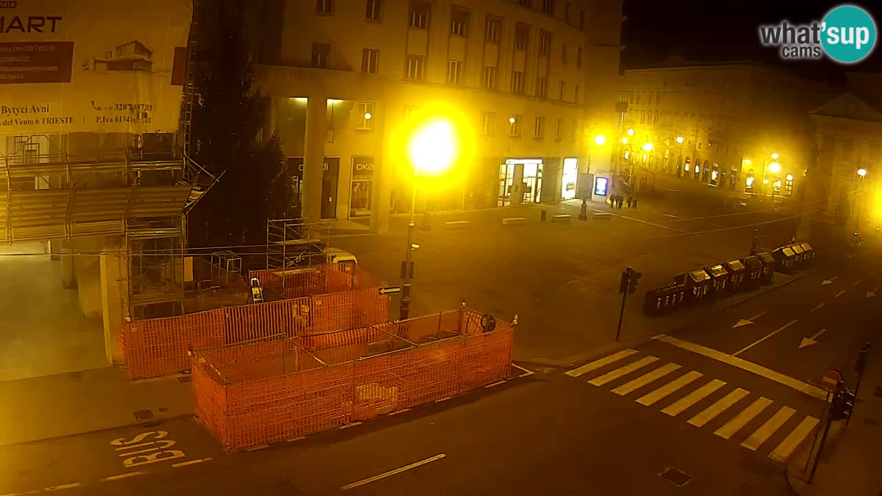 Trieste – Plaza de la Borsa webcam live