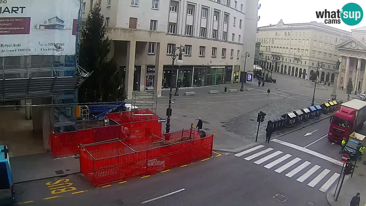 Trieste – Borsa square webcam live