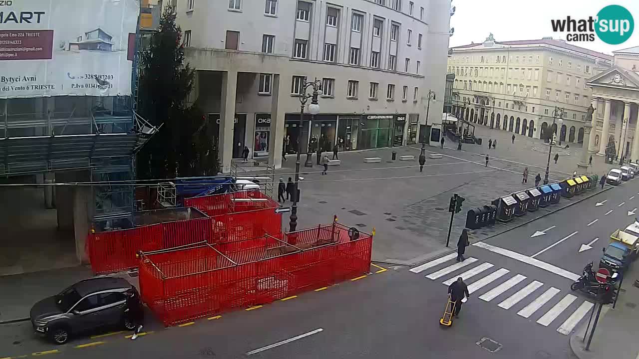 Trieste – Borsa square webcam live