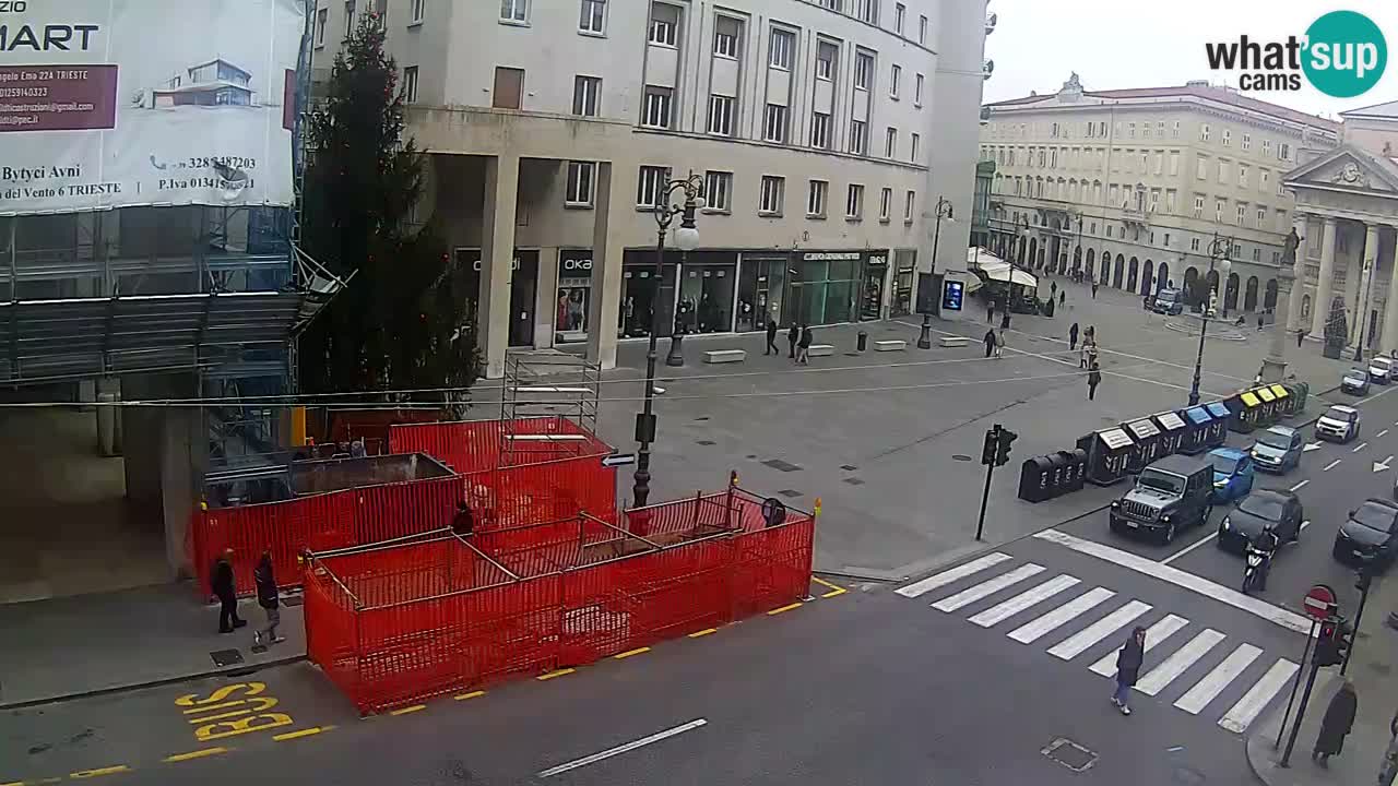 Trieste – Borsa square webcam live