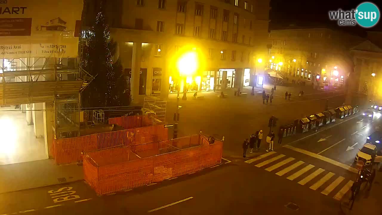 Trieste – Plaza de la Borsa webcam live