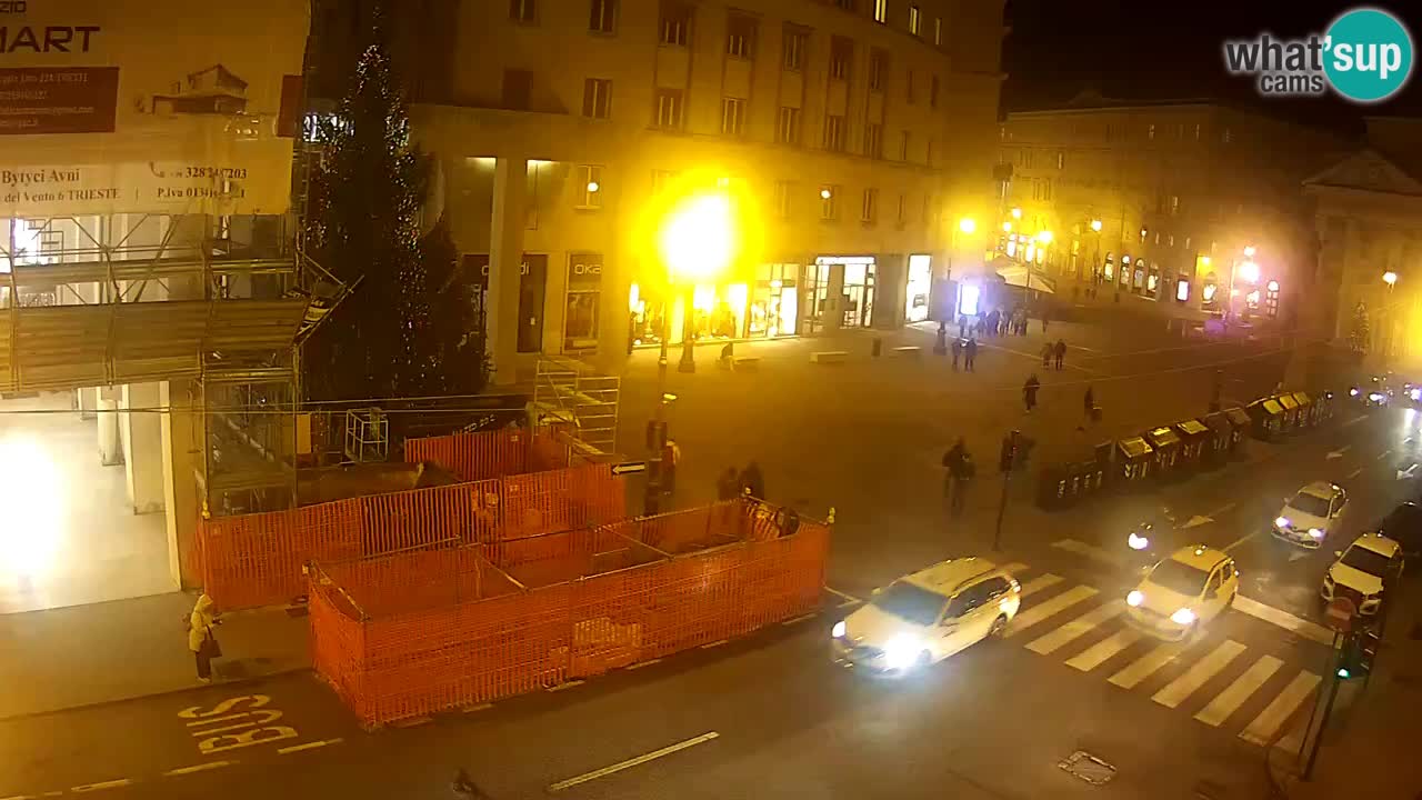 Trieste – Plaza de la Borsa webcam live