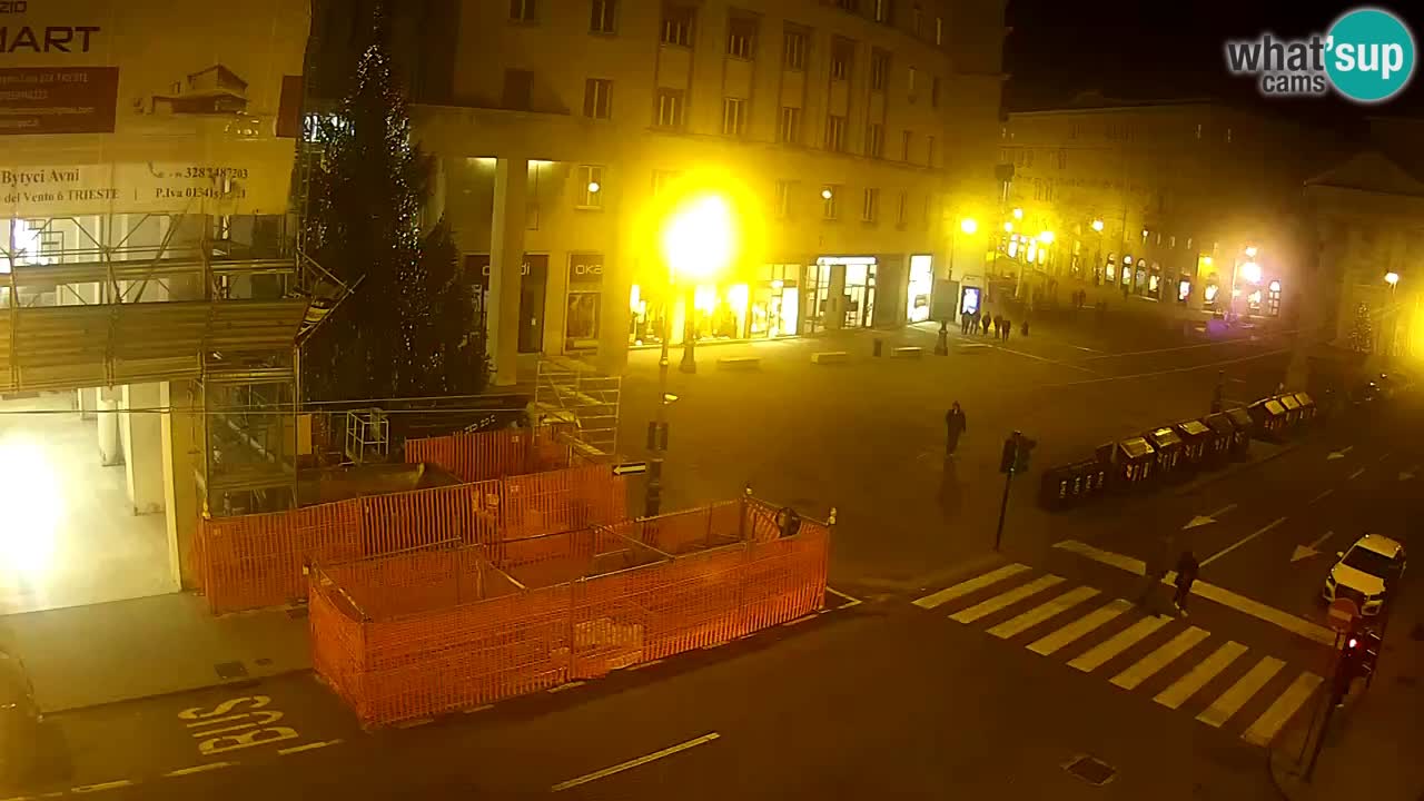 Trieste – Plaza de la Borsa webcam live