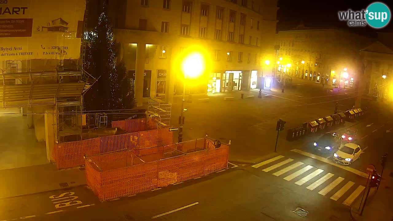 Trieste – Plaza de la Borsa webcam live