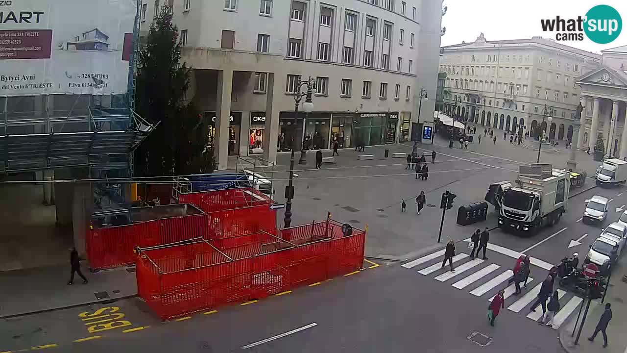 Trieste – Borsa square webcam live