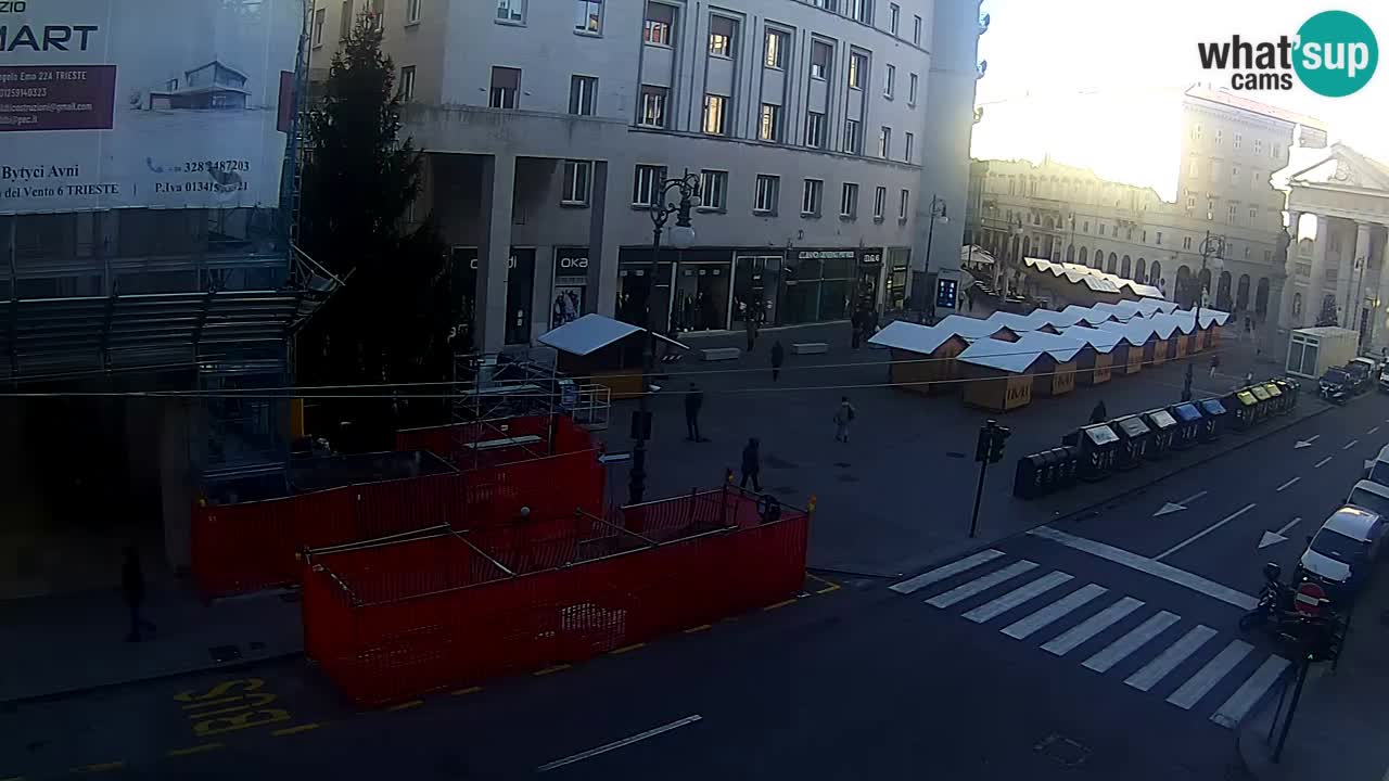 Trieste – Borsa square webcam live