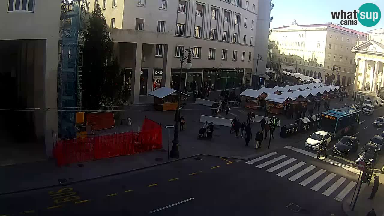 Trieste – Borsa square webcam live