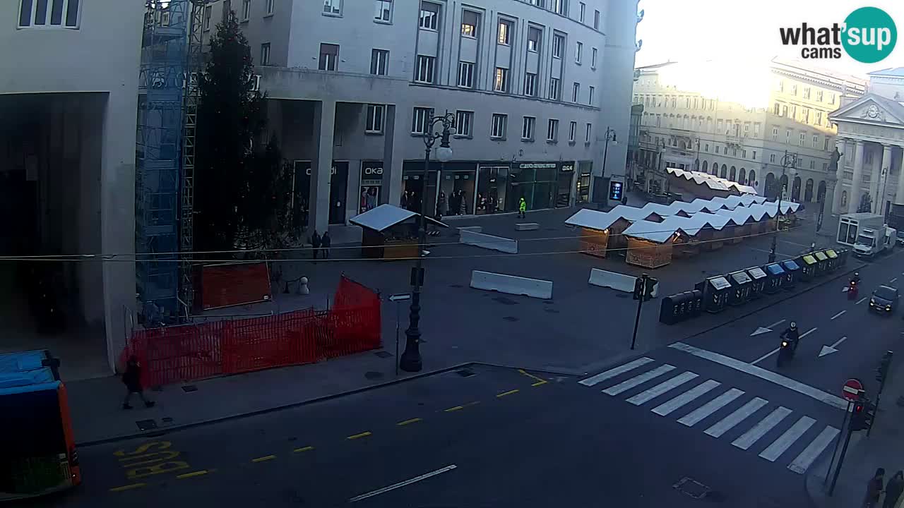 Trieste – Borsa square webcam live