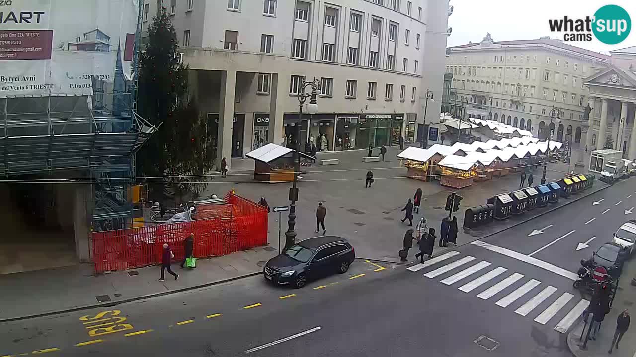 Trieste – Borsa square webcam live