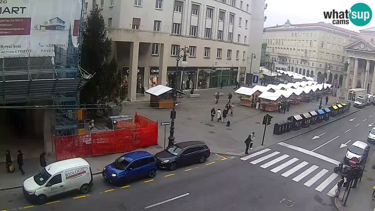 Trieste – Borsa square webcam live