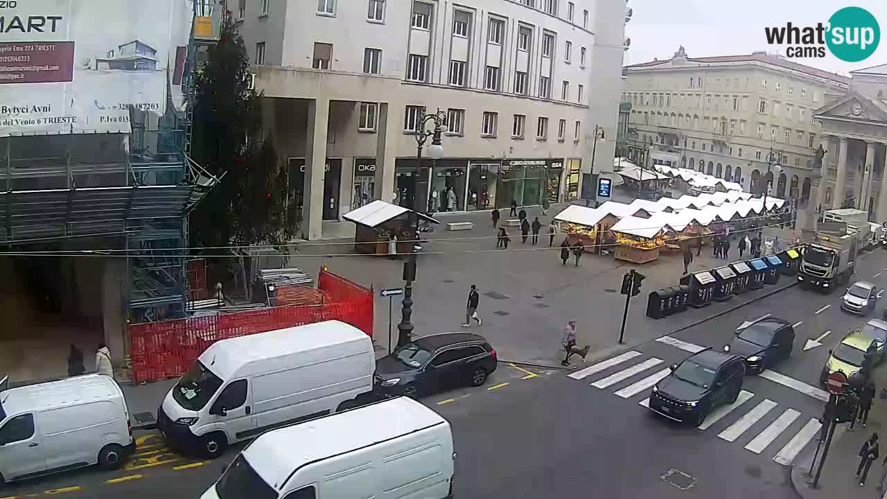 Trieste – Borsa square webcam live