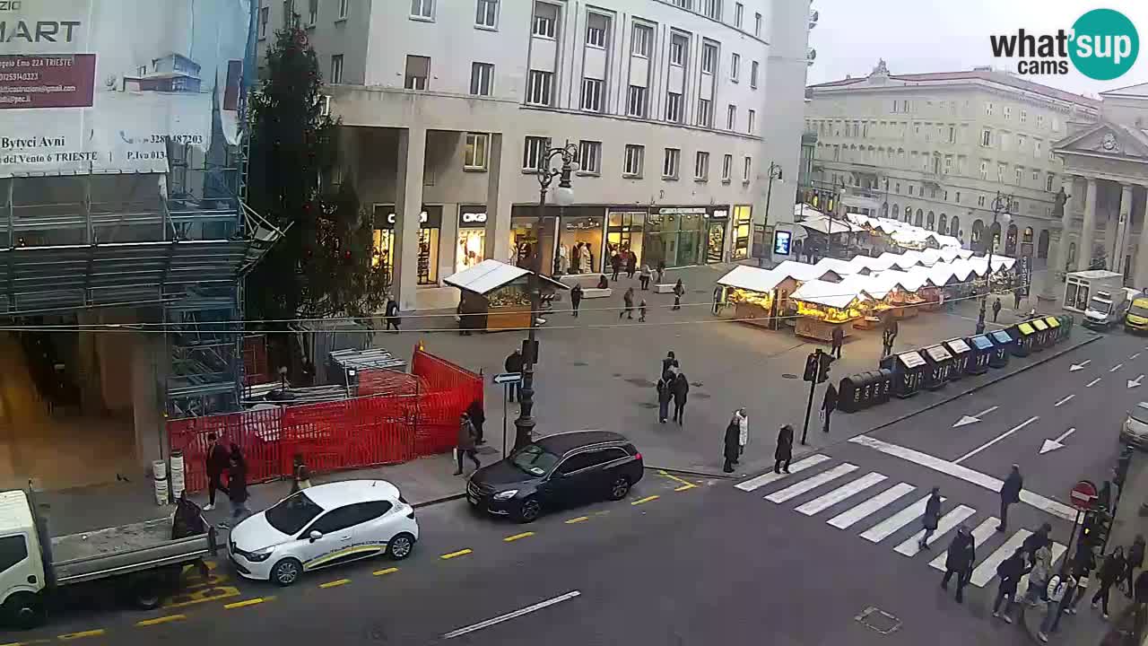 Trieste – Borsa square webcam live