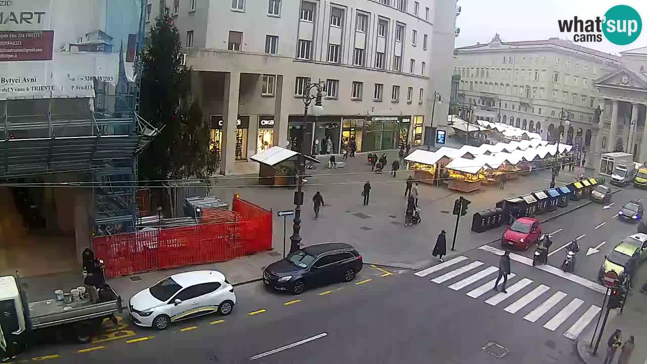 Trieste – Borsa square webcam live