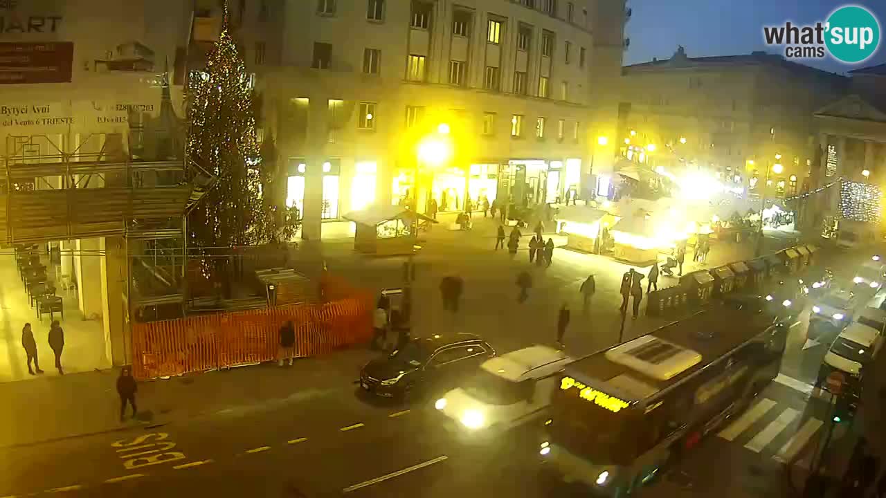 Trieste – Borsa square webcam live