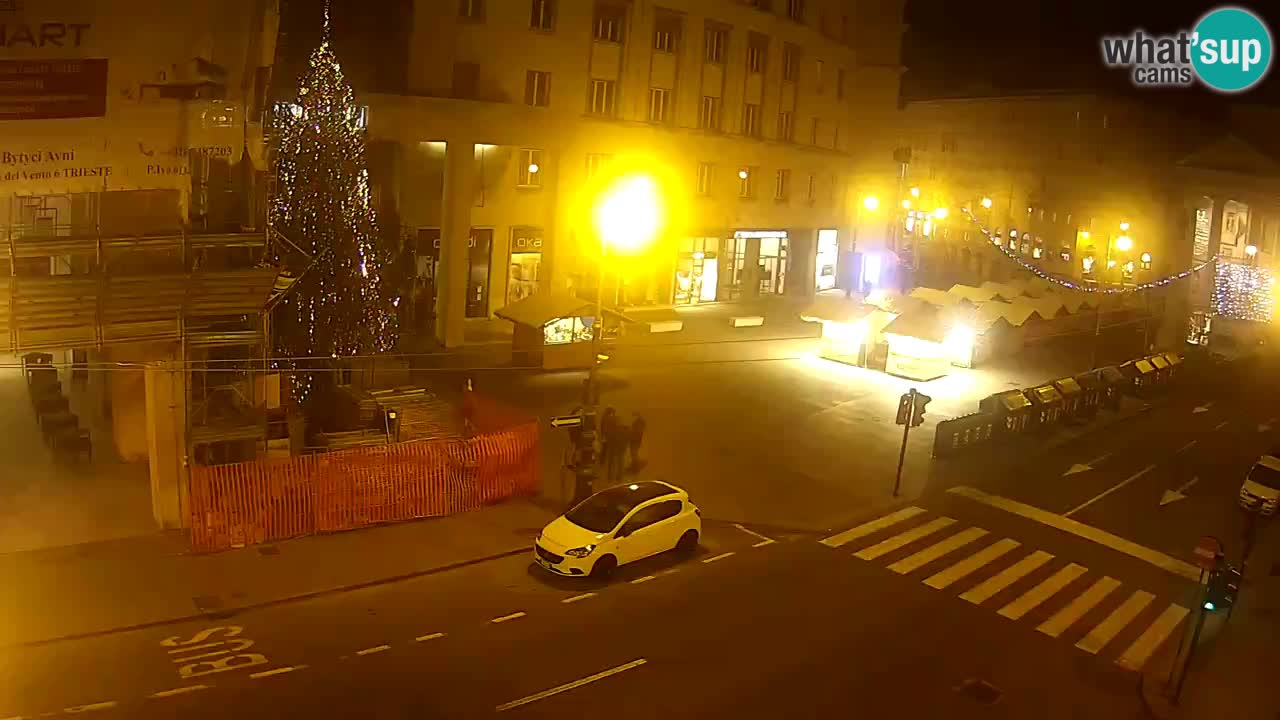 Trieste – Plaza de la Borsa webcam live