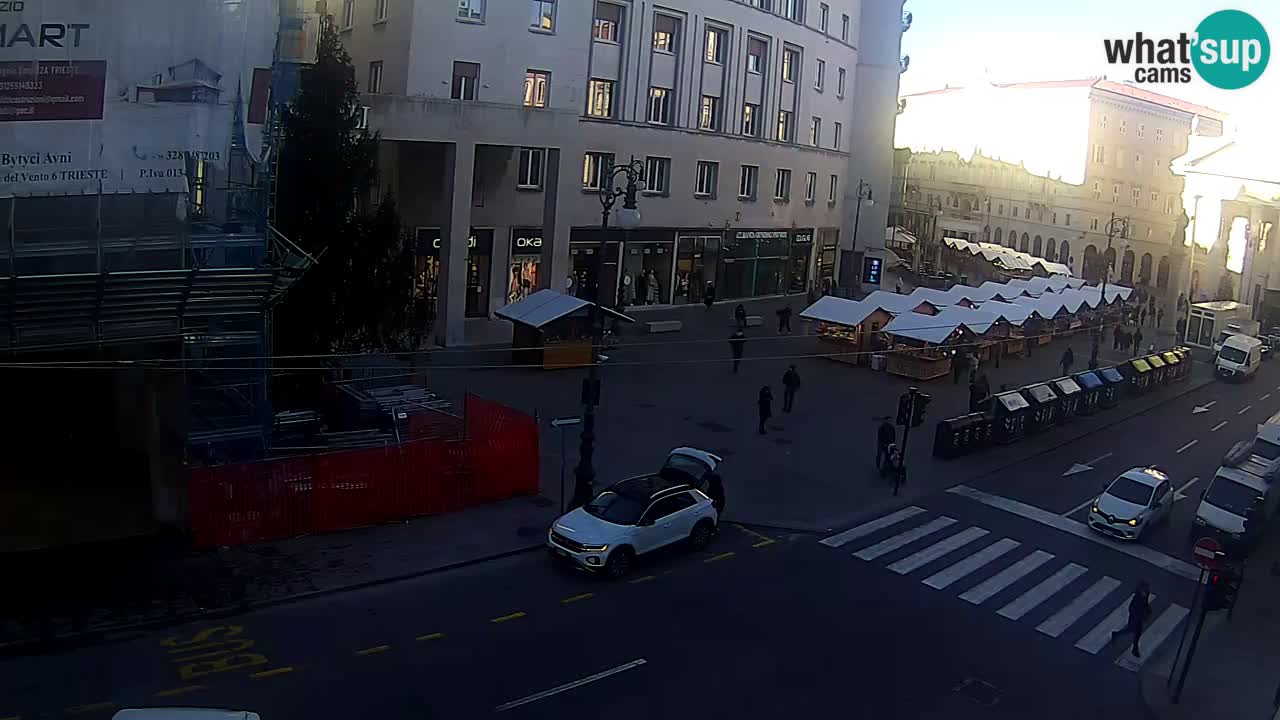 Trieste – Borsa square webcam live